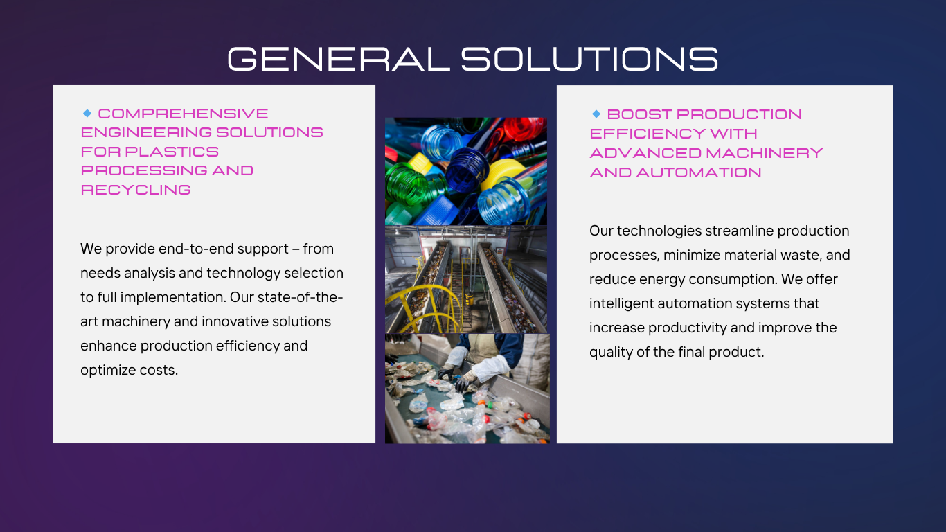 General solutions section